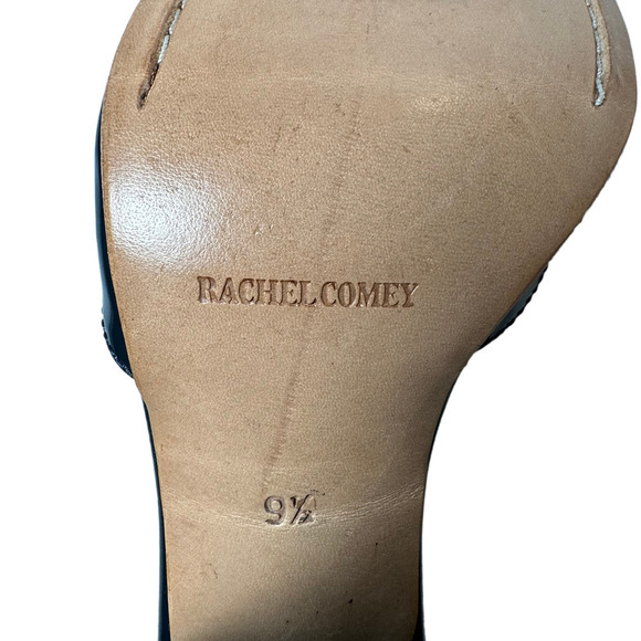 Rachel Comey Teal Paten Leather Coppa Block Heel - EUC size 9.5 - Picture 7 of 8